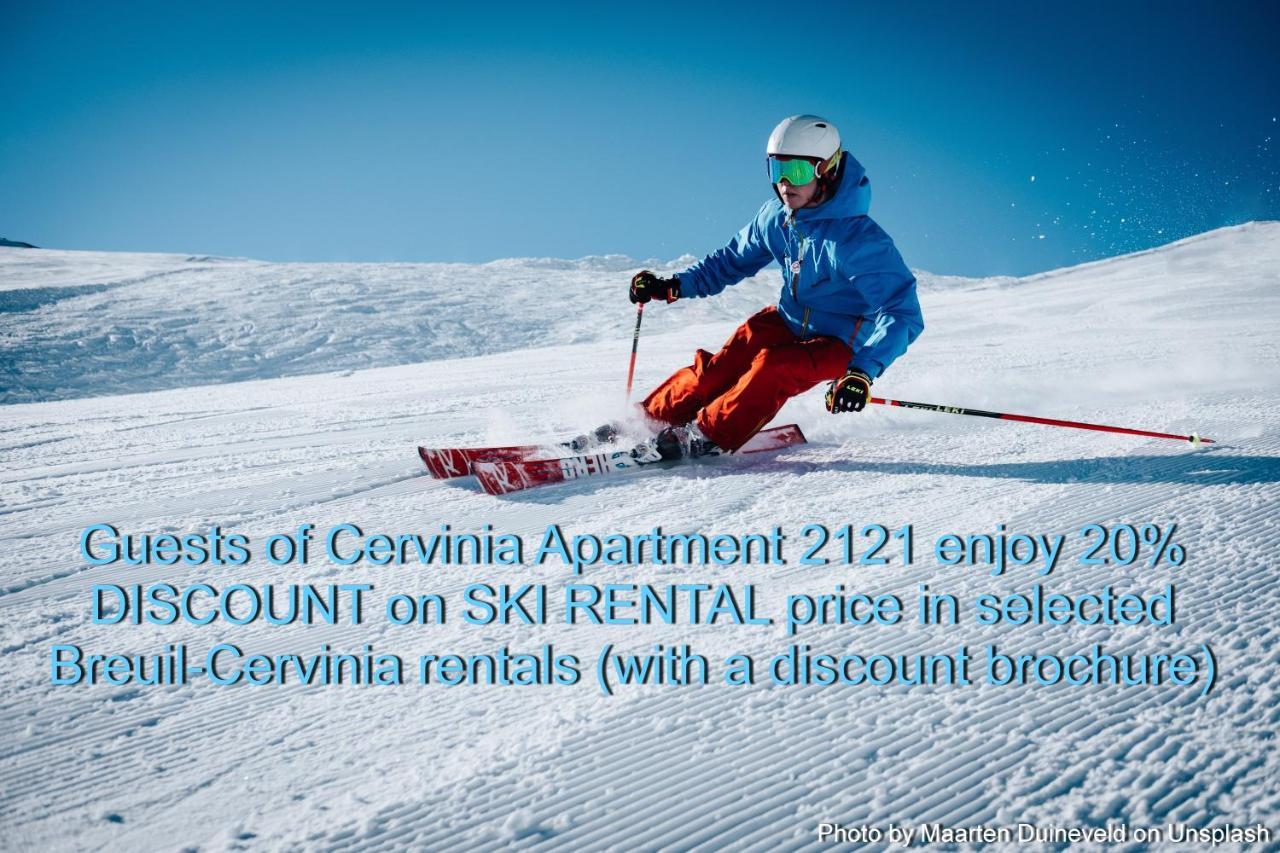 Cervinia Apartment 2121 - Ski & Mountain Panorama Breuil-Cervinia Dış mekan fotoğraf