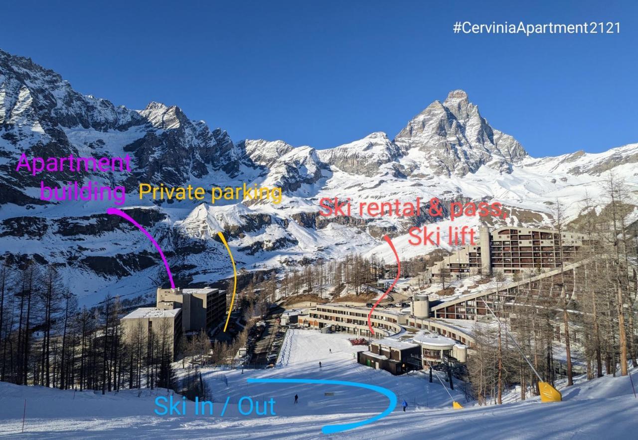 Cervinia Apartment 2121 - Ski & Mountain Panorama Breuil-Cervinia Dış mekan fotoğraf